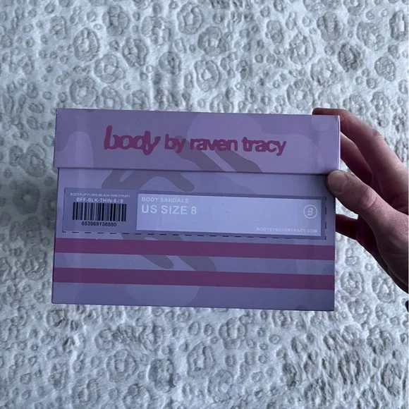 Black Platform Flip Flops - Picture 5 of 6